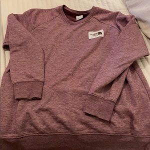 Purple crew neck